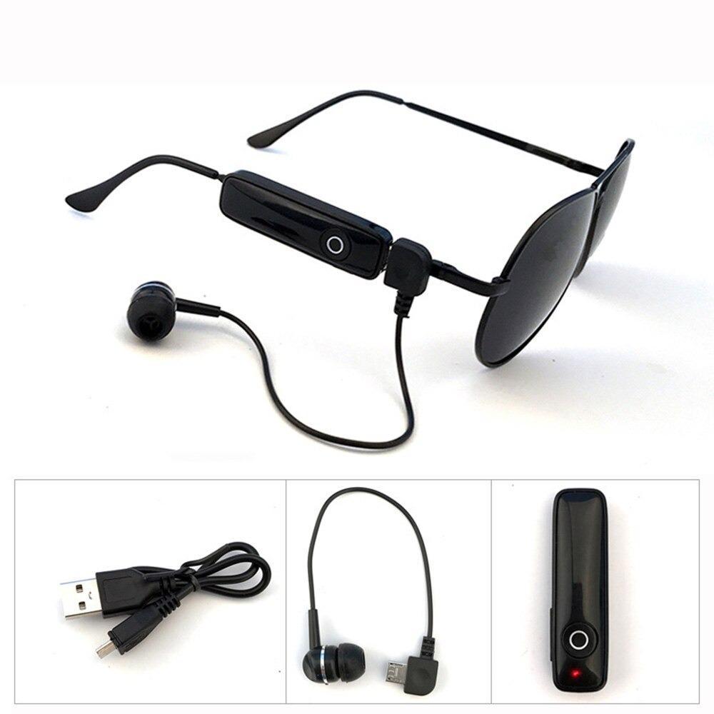 Óculos Inteligente De Sol Com Auriculares Bluetooth - Smart Glasses