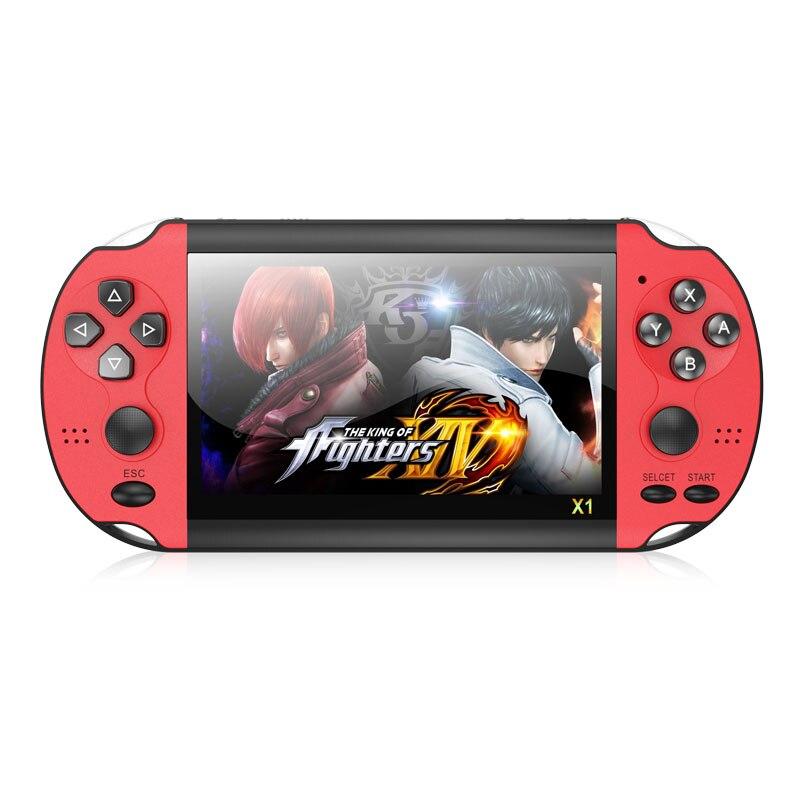 PSP Portátil Retrô Super Game Player eletronicos 008 AmploTech Vermelho