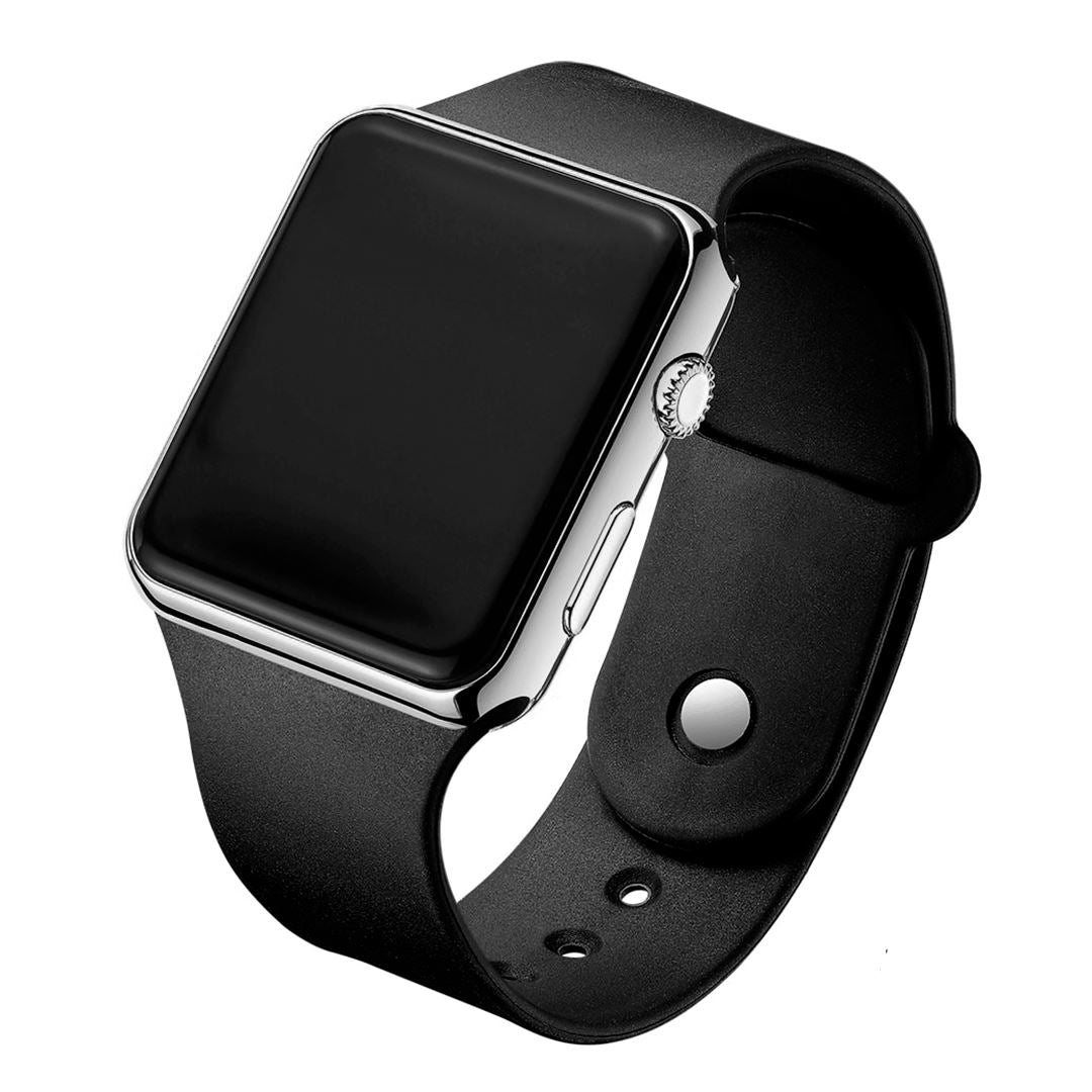 Relógio Digital Esportivo - SmartWatch relógio 030 AmploTech PRATA