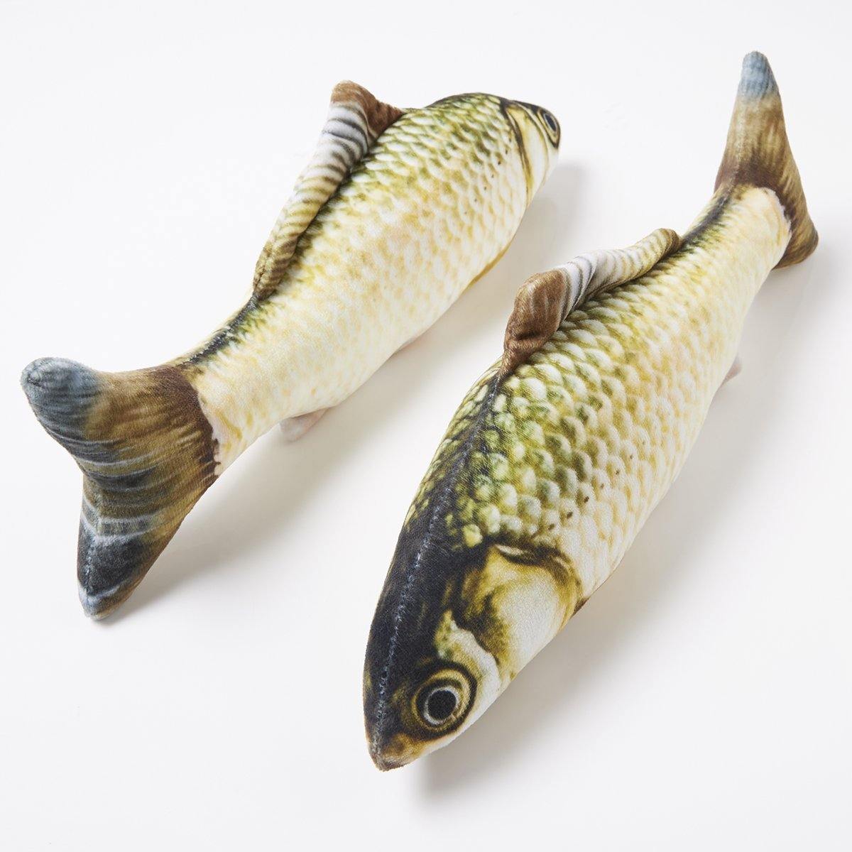 2 unidades de Brinquedo para Gato em formato de Peixe