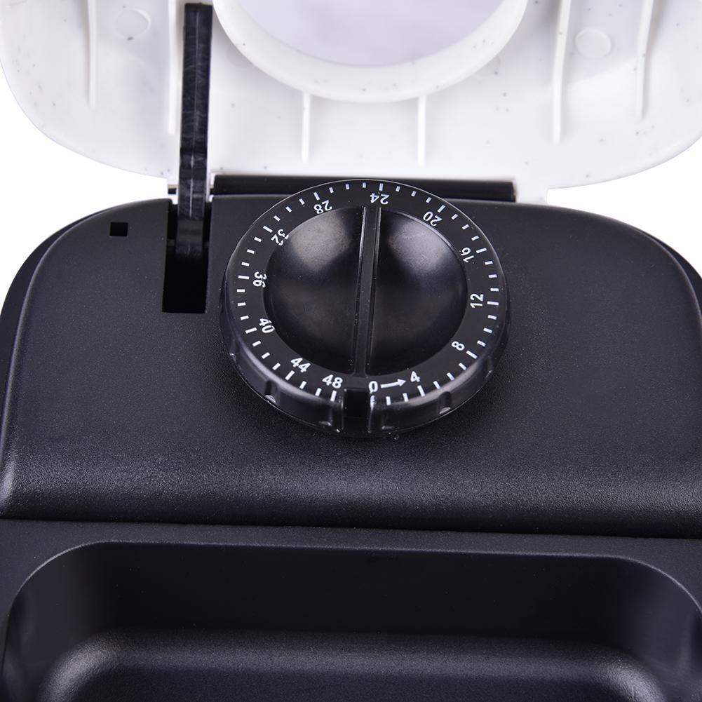 Comedouro automático com temporizador