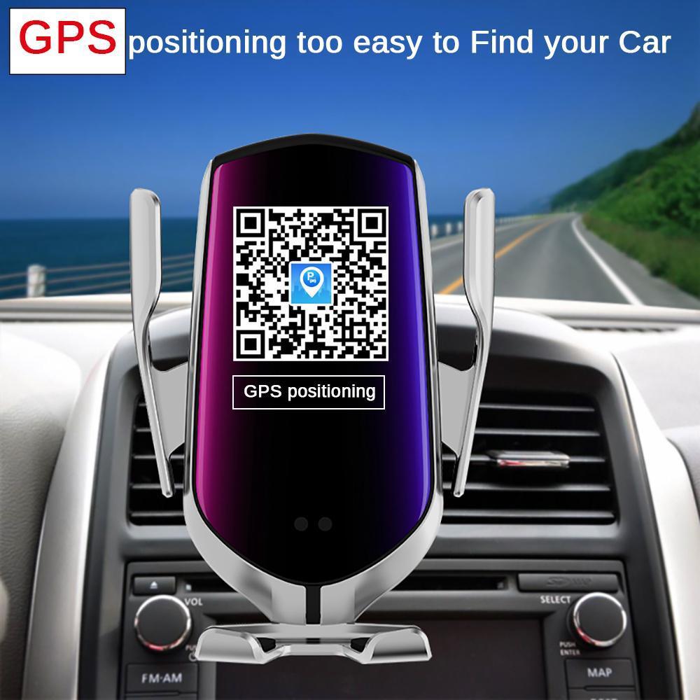 Carregador com Sensor Inteligente sem fios para automóvel
